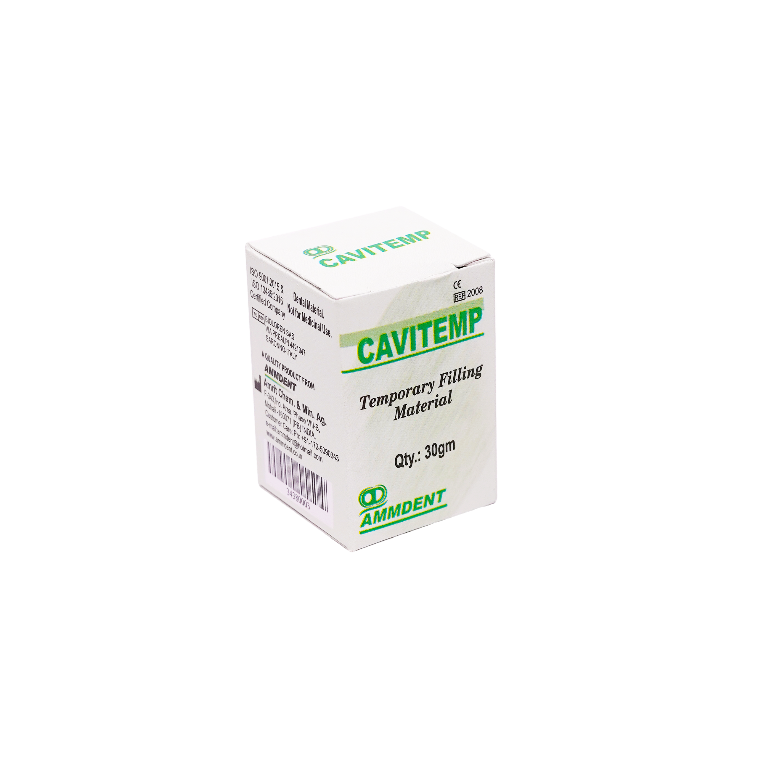 Ammdent Cavitemp Temporary Filling Material - 30gm